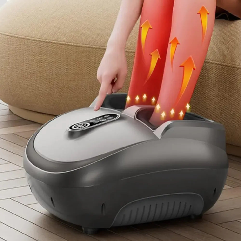 8D Intelligent Foot Massager Smart LCD Touch Control and Wireless Remote