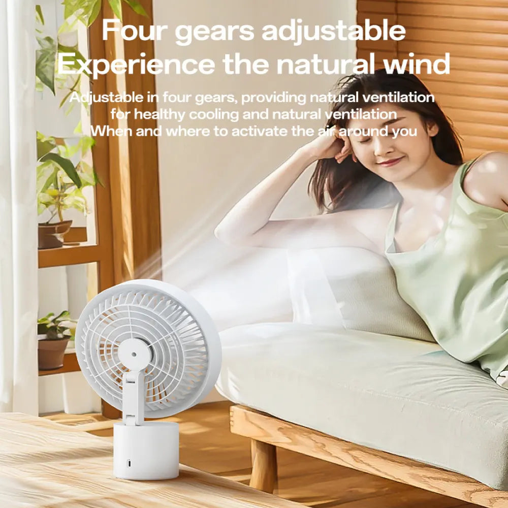 Yesido YF13 3 in 1 Portable Camping Fan with 8000 mAh Battery Type-C Rechargeable