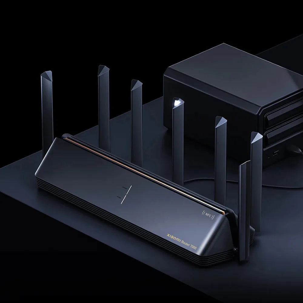Xiaomi BE7000Mi Router WiFi 7 2.4GHz and 5GHz Dual-Band 7000Mbps Speed