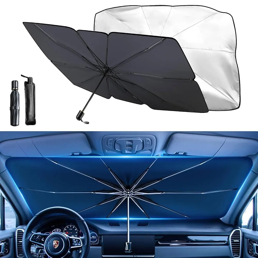 Brella Car Windshield Sun Shade for Cars, Trucks, and SUV’s