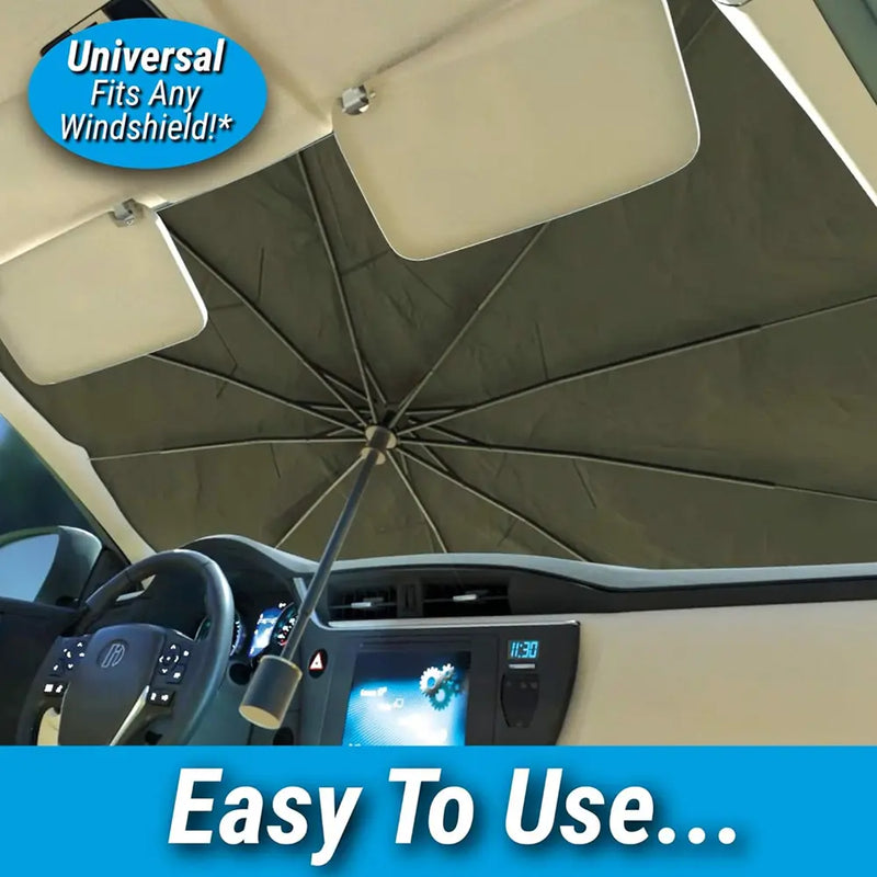 Brella Car Windshield Sun Shade for Cars, Trucks, and SUV’s
