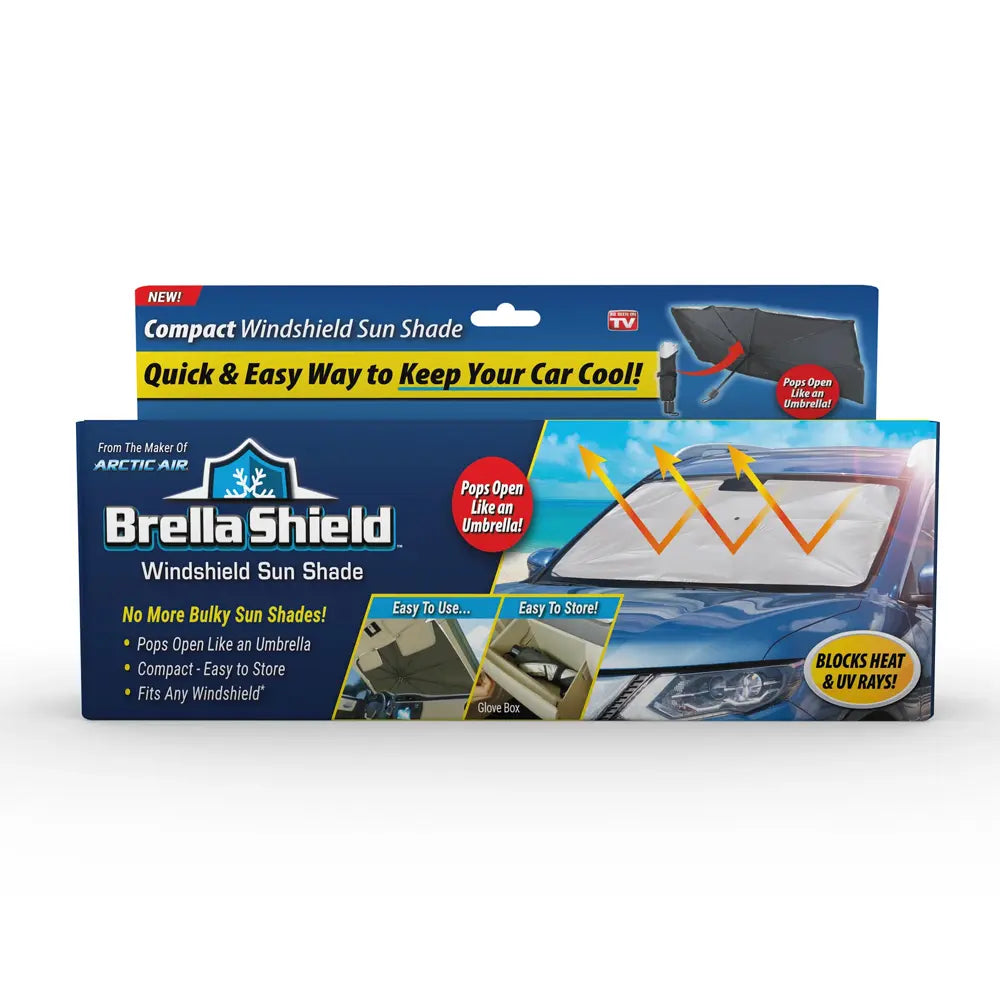 Brella Car Windshield Sun Shade for Cars, Trucks, and SUV’s