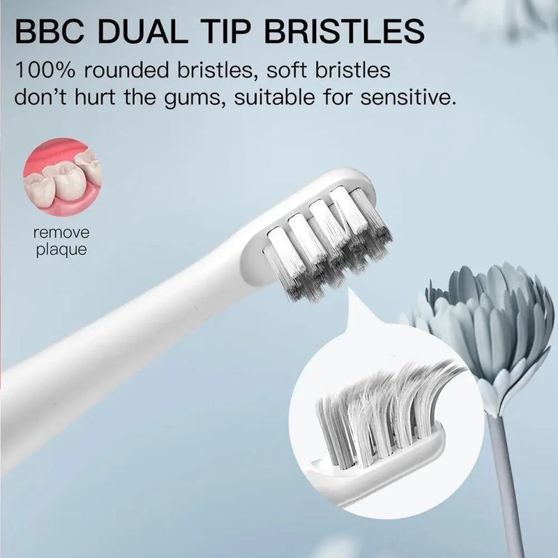 Enchen T501 Sonic Electric Toothbrush Fully Automatic With 3 Cleaning Modes USB Rechargeable - Pink