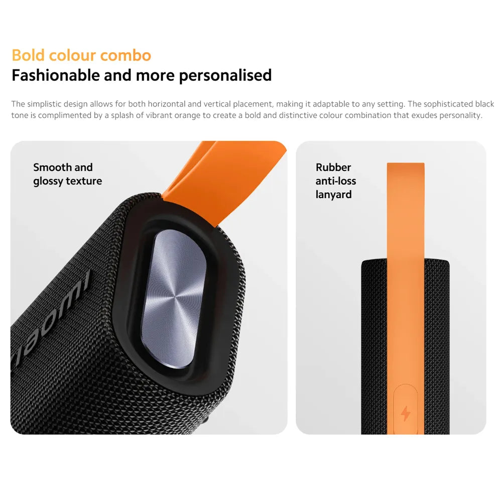 Xiaomi Waterproof Portable Sound Pocket Bluetooth Speaker Type-C Rechargeable 10 Hours Playback Time