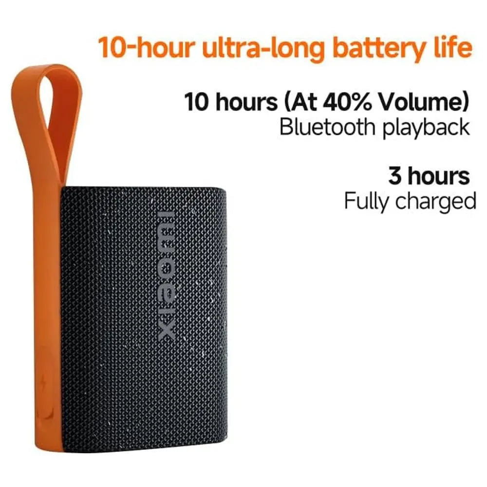 Xiaomi Waterproof Portable Sound Pocket Bluetooth Speaker Type-C Rechargeable 10 Hours Playback Time