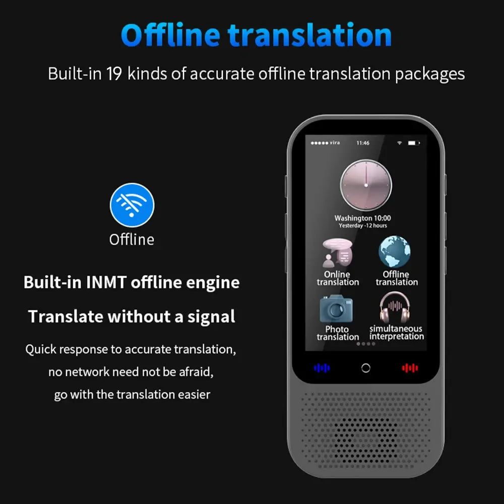 S80 Portable Language AI Translator