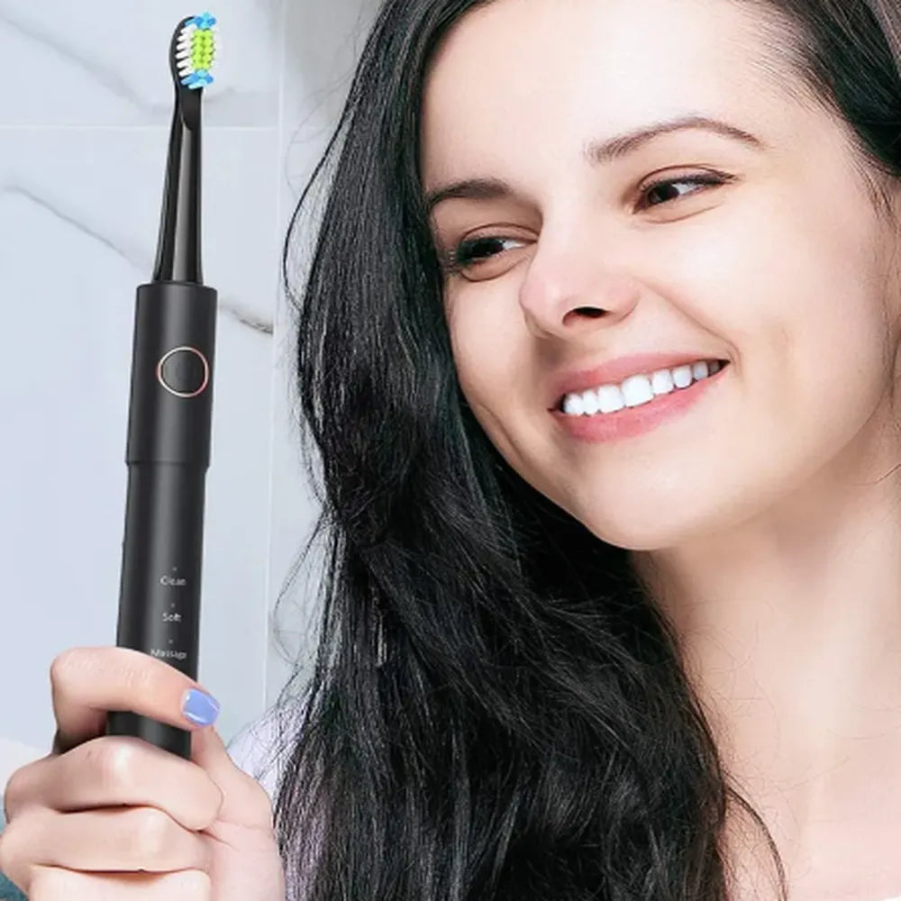 Fairywill E11 Electric Toothbrush with 8 Bursh Heads 5 Modes USB Rechargeable