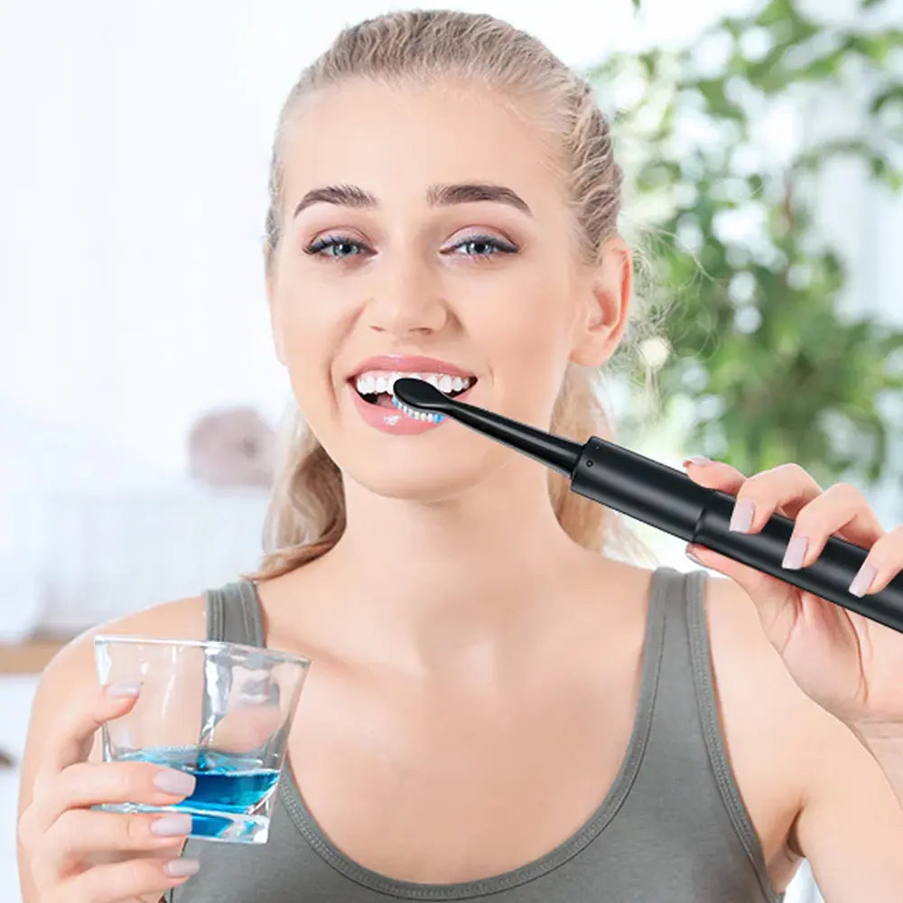 Fairywill E11 Electric Toothbrush with 8 Bursh Heads 5 Modes USB Rechargeable