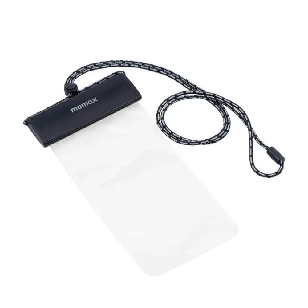 Momax SR25 Waterproof Phone Pouch With Neck Strap 3-Fold Sealed