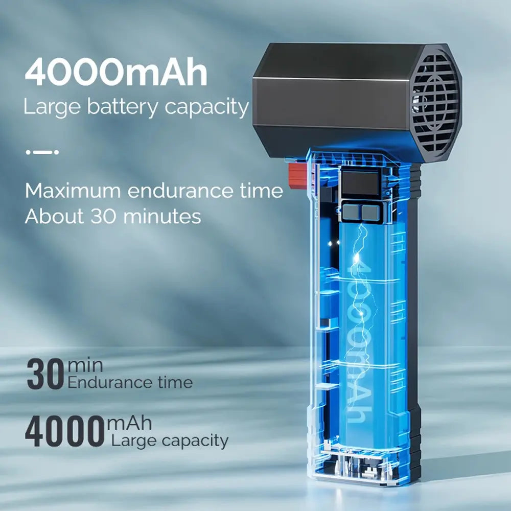 Booster Violent Turbofan Jet With LED Light with 4000mAh Rechargeable Battery