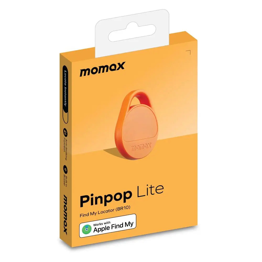 Momax PinPop Lite Find My Tracker-Orange
