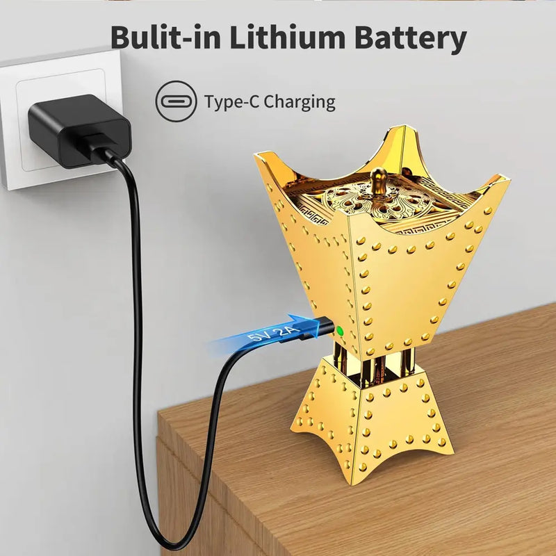 Oud Bukhoor BK-32 Incense Burner 2000mAh Battery Type-C Rechargeable
