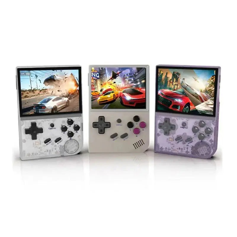 RG35XX 64GB 3.5 Screen Portable Consoles - Transparent Purple