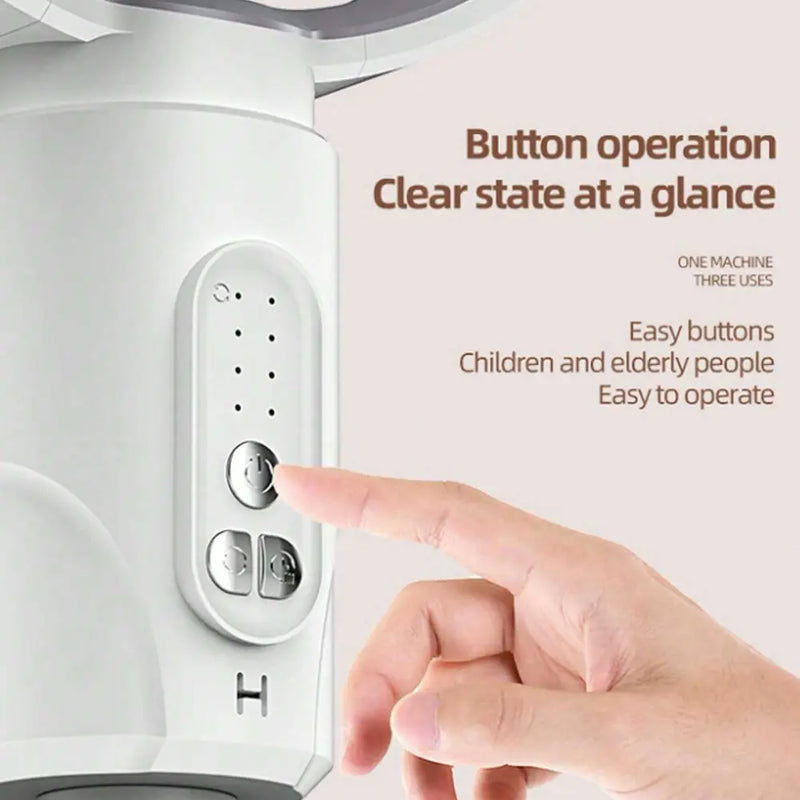 F1 Remote Control Operated Air Circulation Fan 10W Adjustable Height Type-C Rechargeable