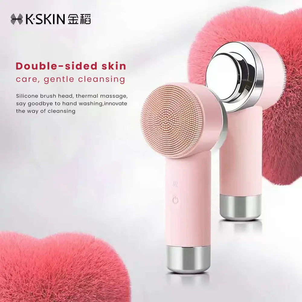 K-Skin 2 in 1 Facial Cleaning Device With 5 Adjustable Gears