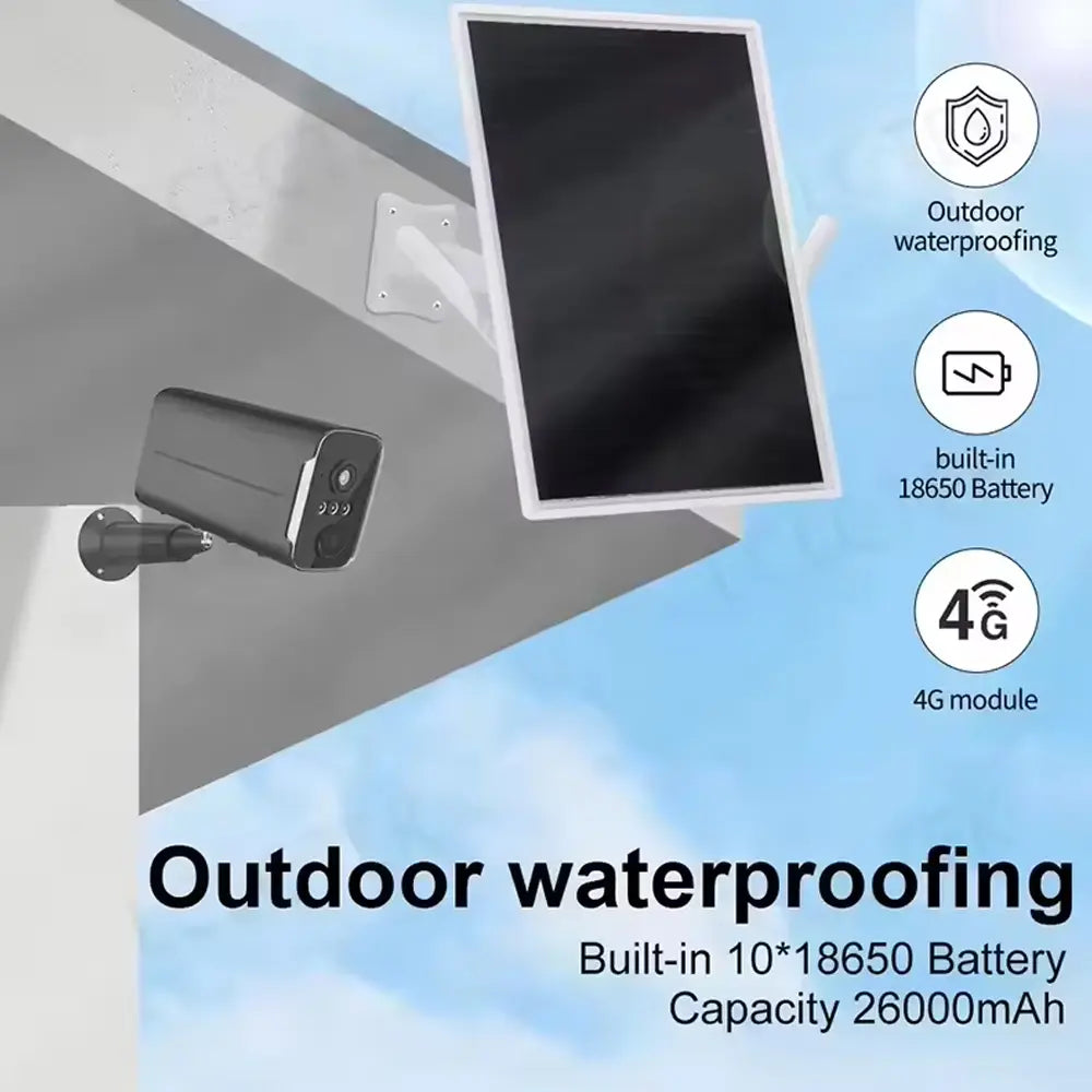 Outdoor IP67 Waterproof Solar Wifi Router 4G LTE WLAN 2.4 GHz Up To 150 Mbps