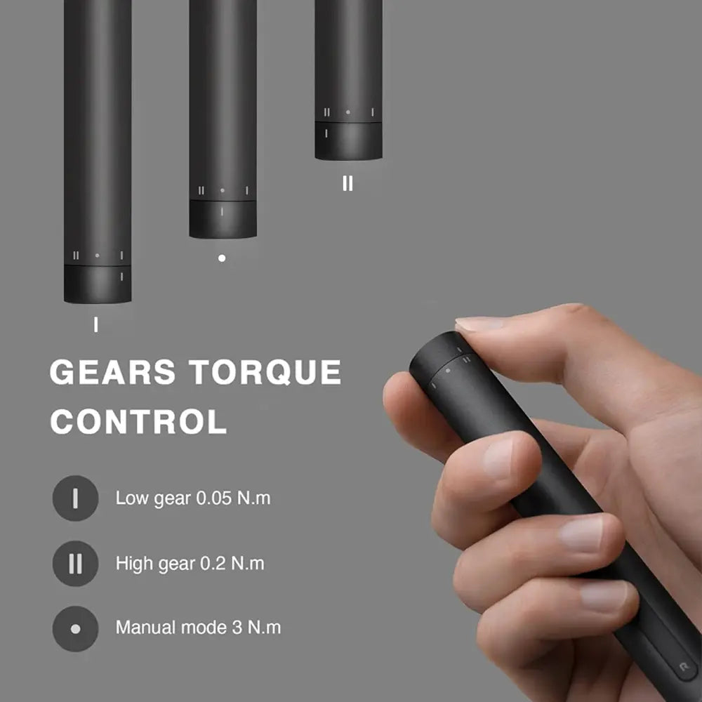 Xiaomi Electric Screwdriver 2-Speed Torque Settings 24 Precision Bits Type-C Rechargeable