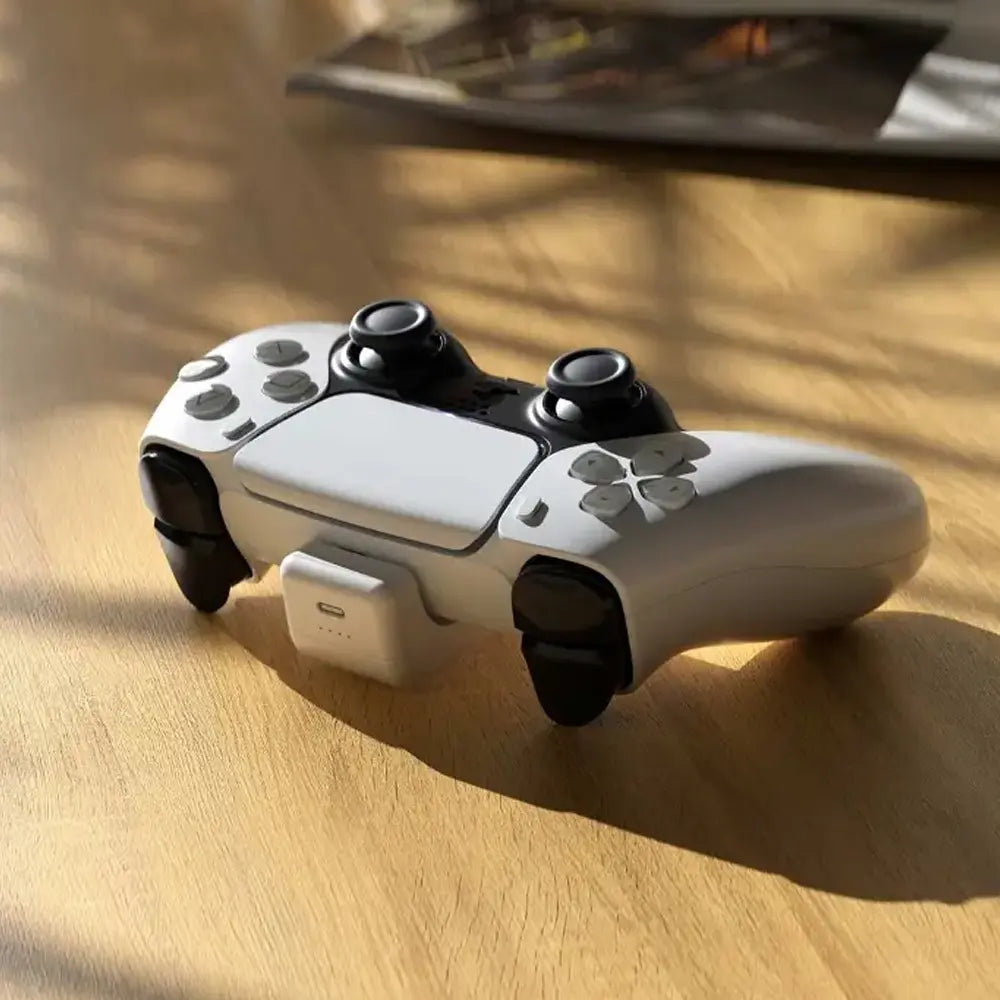 Porodo Gaming PS5 Gamepad Controller Back Battery 1800mAh – White