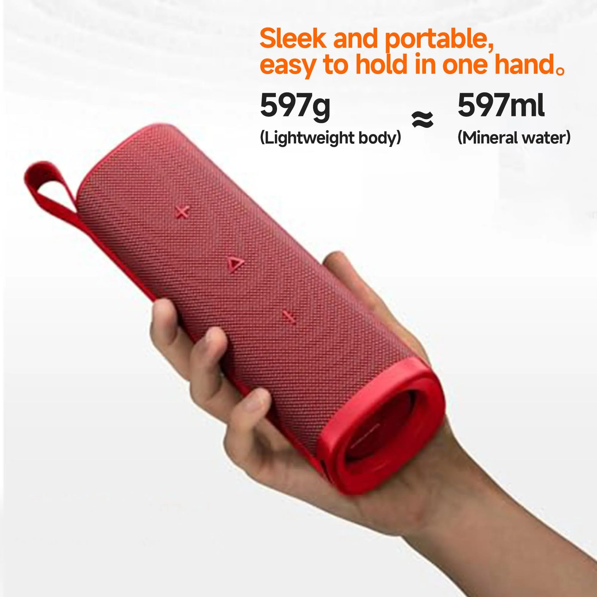 Xiaomi Sound Outdoor Portable Speaker 2600mAh Battery 30W 12-Hour Ultra-Long Battery Life - Red