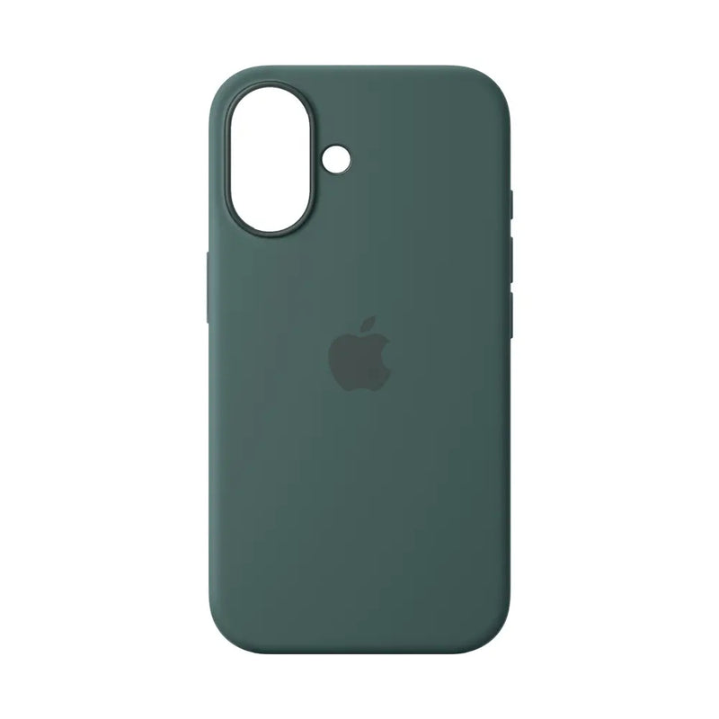 iPhone 16 Plus Silicone Case with MagSafe - Lake Green