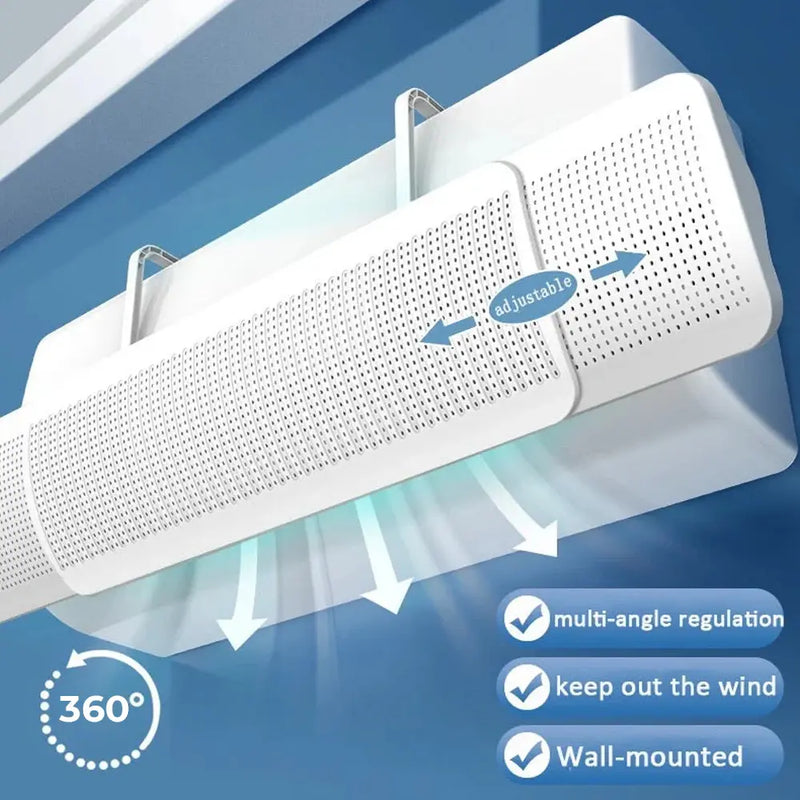 Universal Air Conditioning Adjustable Windshield