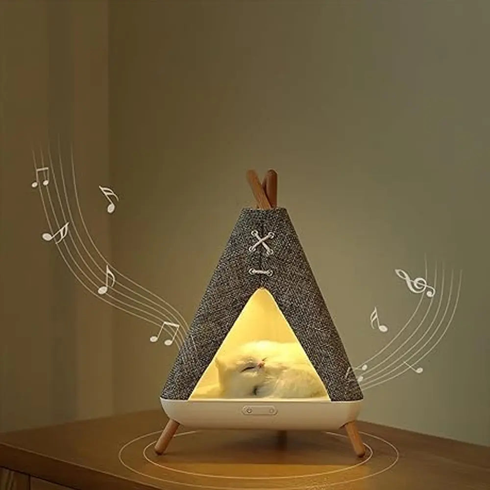 Tent Shape Creative Bluetooth Speaker Night Light