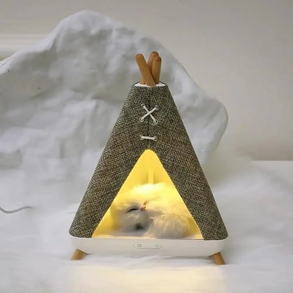 Tent Shape Creative Bluetooth Speaker Night Light