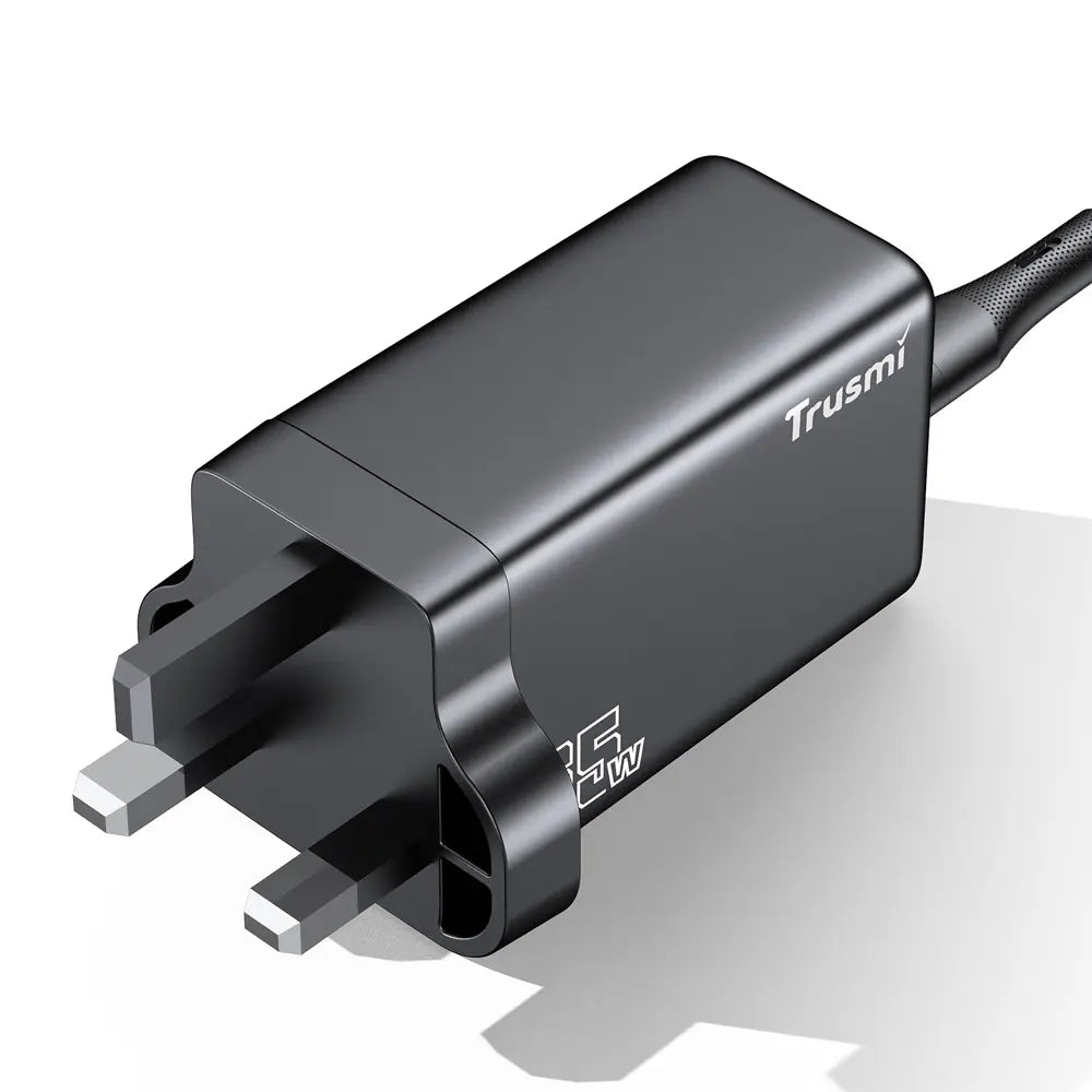 Trusmi GaN PD65W Charger 60W Cable UK Plug