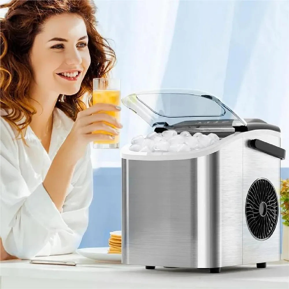 Mini Electric Portable Ice Maker 1.3L Capacity 220W