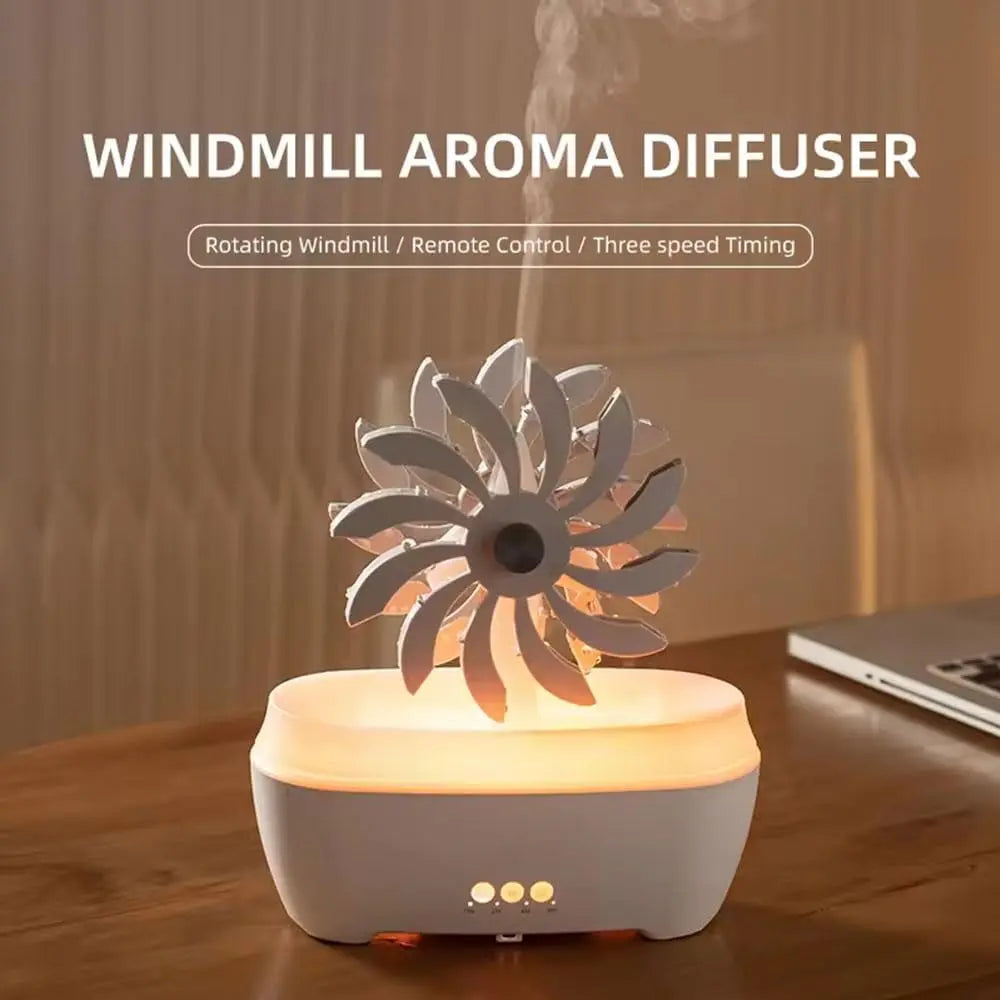 Windmill Aroma Diffuser with Remote Control