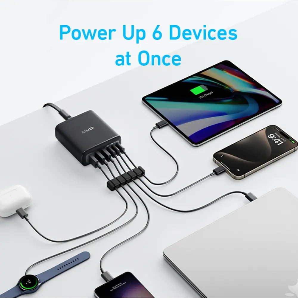Anker 6 Ports Multi-Device Fast Charger-112W