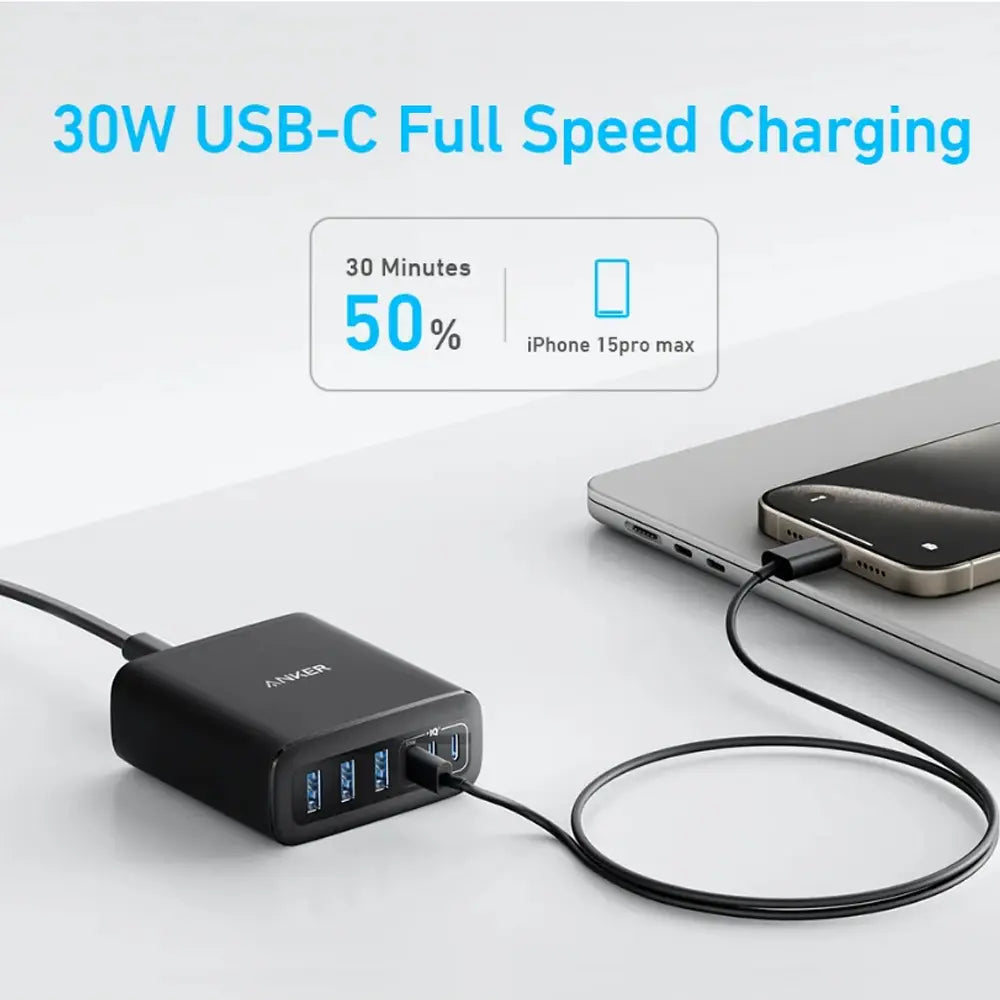 Anker 6 Ports Multi-Device Fast Charger-112W