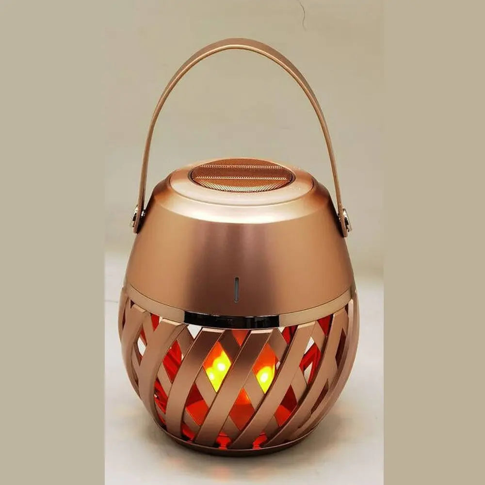 Yeelight 3 in 1 Camping Lamp with Bluetooth Speakers 1800mAh Battery Type-C Rechargeable - Gold