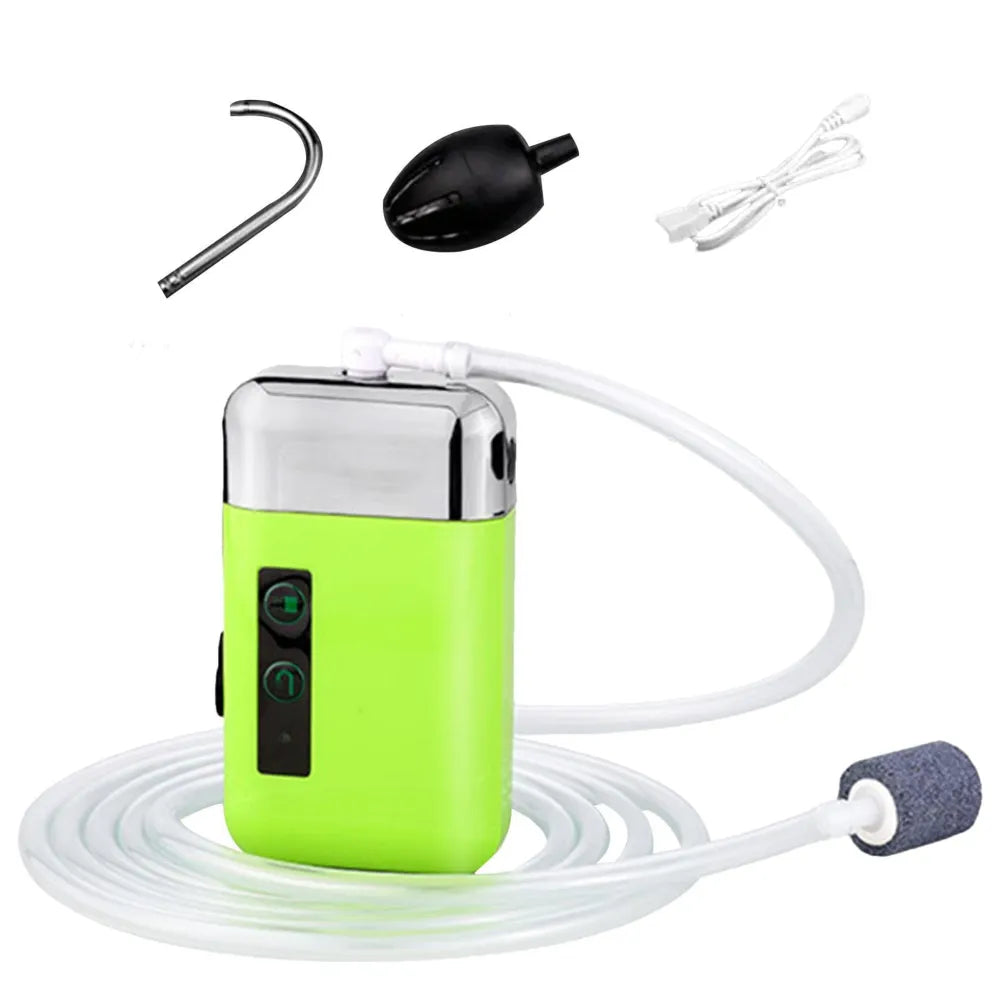 Automatic Outdoor Water Pump with Stand & 3 Pumping Modes 2100mAh Rechargeable Battery