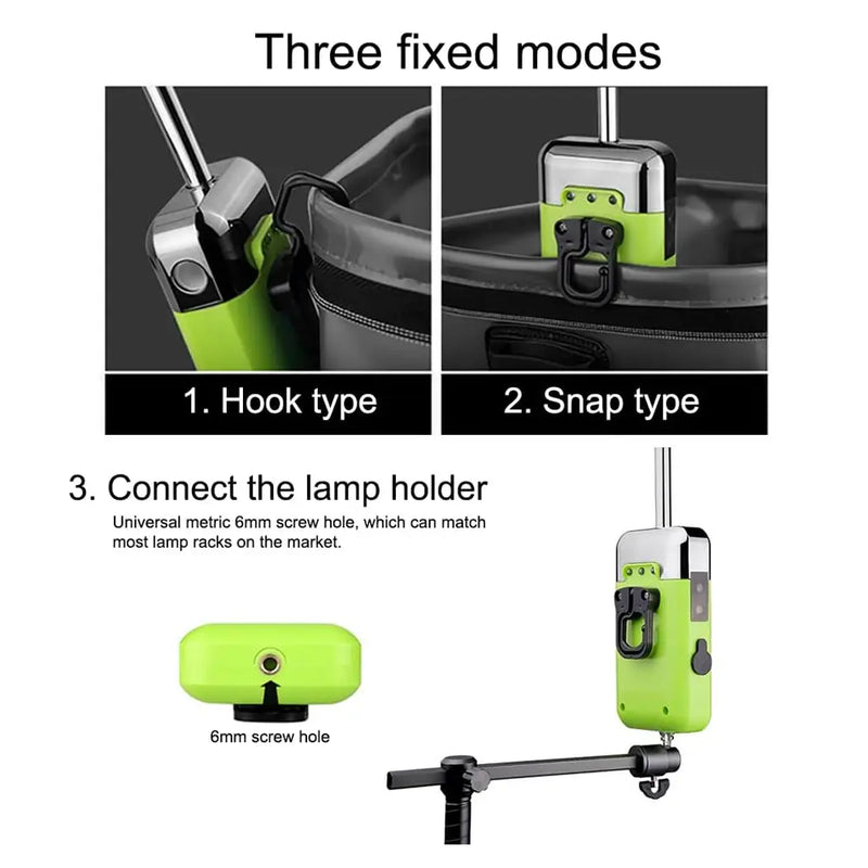 Automatic Outdoor Water Pump with Stand & 3 Pumping Modes 2100mAh Rechargeable Battery