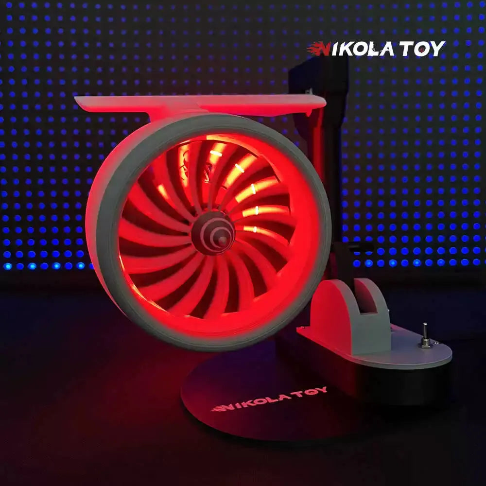 Nikola Turbo Engine Jet Fan Humidifier Turbine Fan 50ml Capacity USB Powered