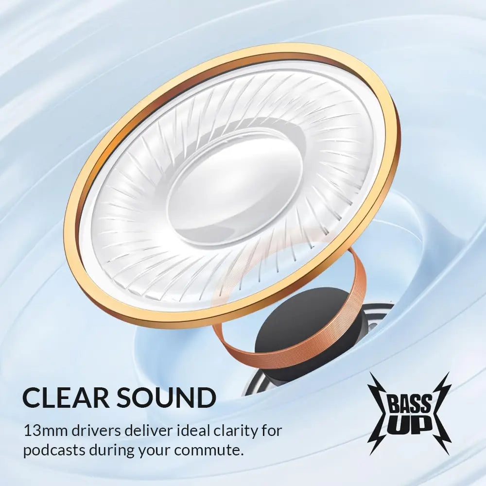 Anker Soundcore K20i Semi-in-Ear Earbuds- White