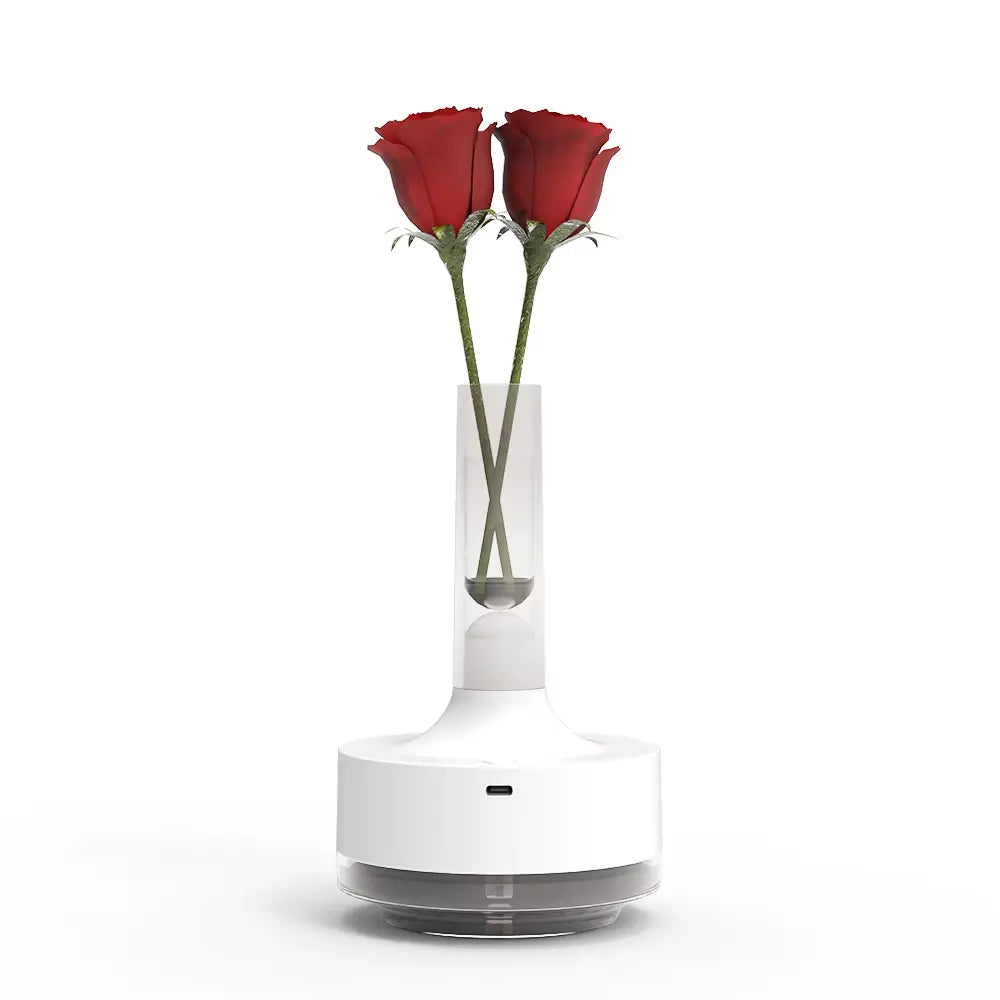 Minimondo Time Vase Humidifier Smart LED Room & Home Fragrance Ultrasonic Humidifier 250ml USB-Powered