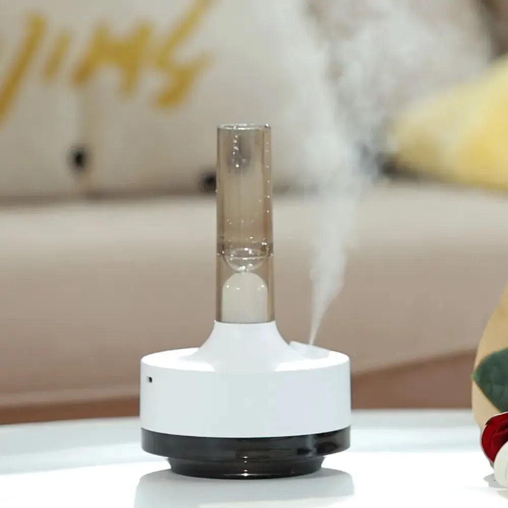 Minimondo Time Vase Humidifier Smart LED Room & Home Fragrance Ultrasonic Humidifier 250ml USB-Powered