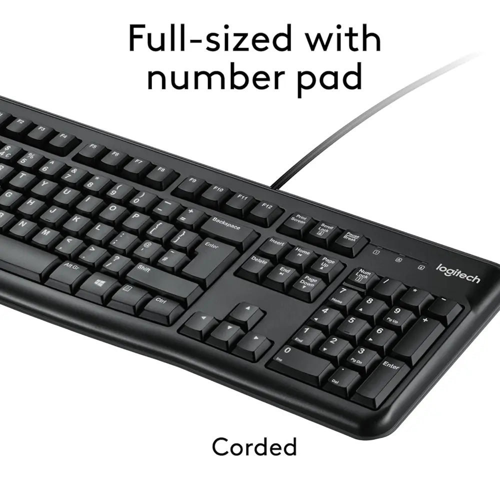 Logitech MK120 Wired Keyboard and Mouse Combo