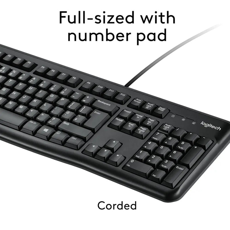 Logitech MK120 Wired Keyboard and Mouse Combo