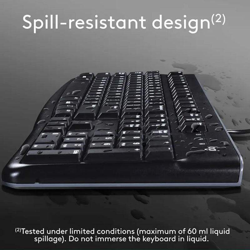 Logitech MK120 Wired Keyboard and Mouse Combo