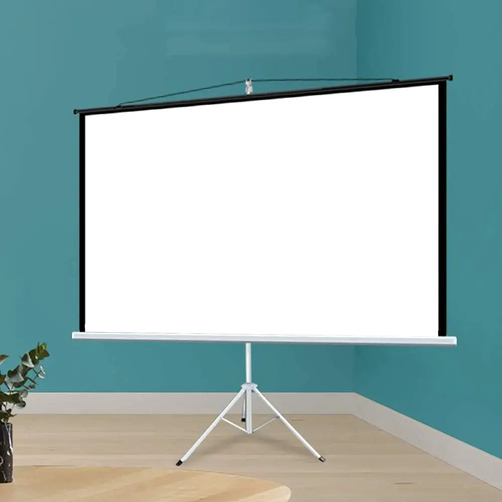Portable Projector Screen with Stand 72 Inch 4K HD Quality-1