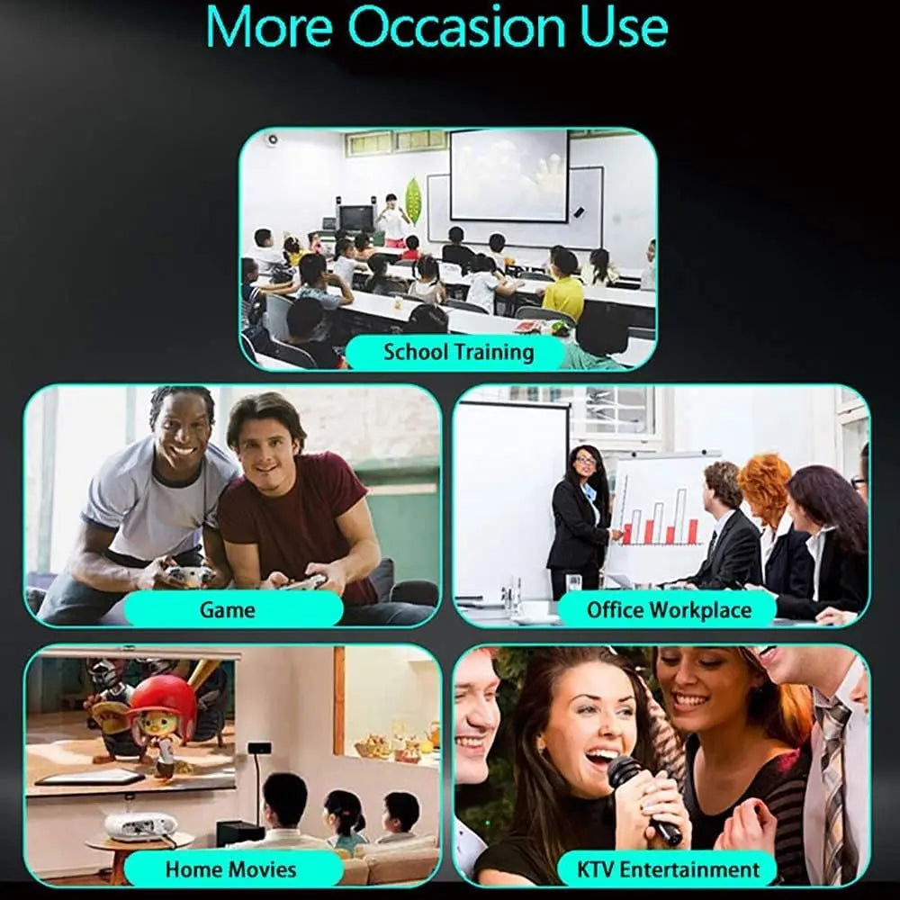 Portable Projector Screen with Stand 72 Inch 4K HD Quality