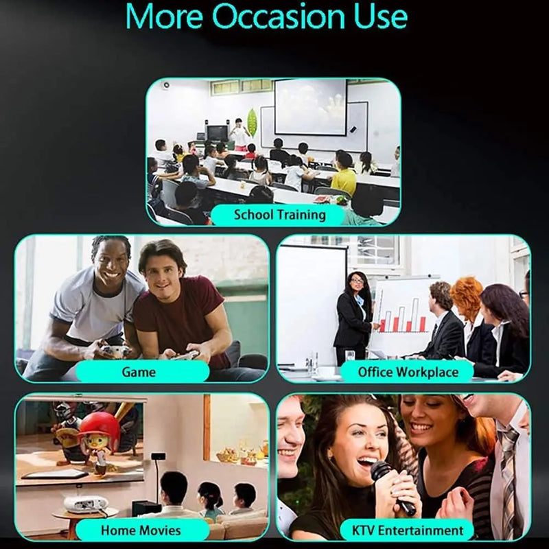 Portable Projector Screen with Stand 72 Inch 4K HD Quality-3