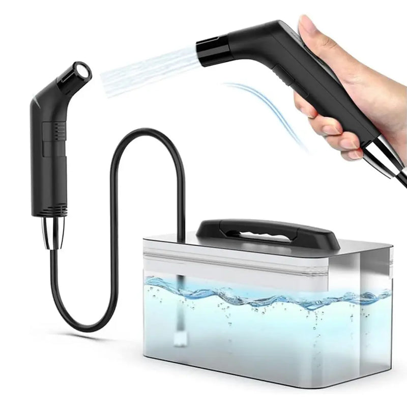 Integrated Compact Bidet Sprayer 800mAh Type-C Rechargeable