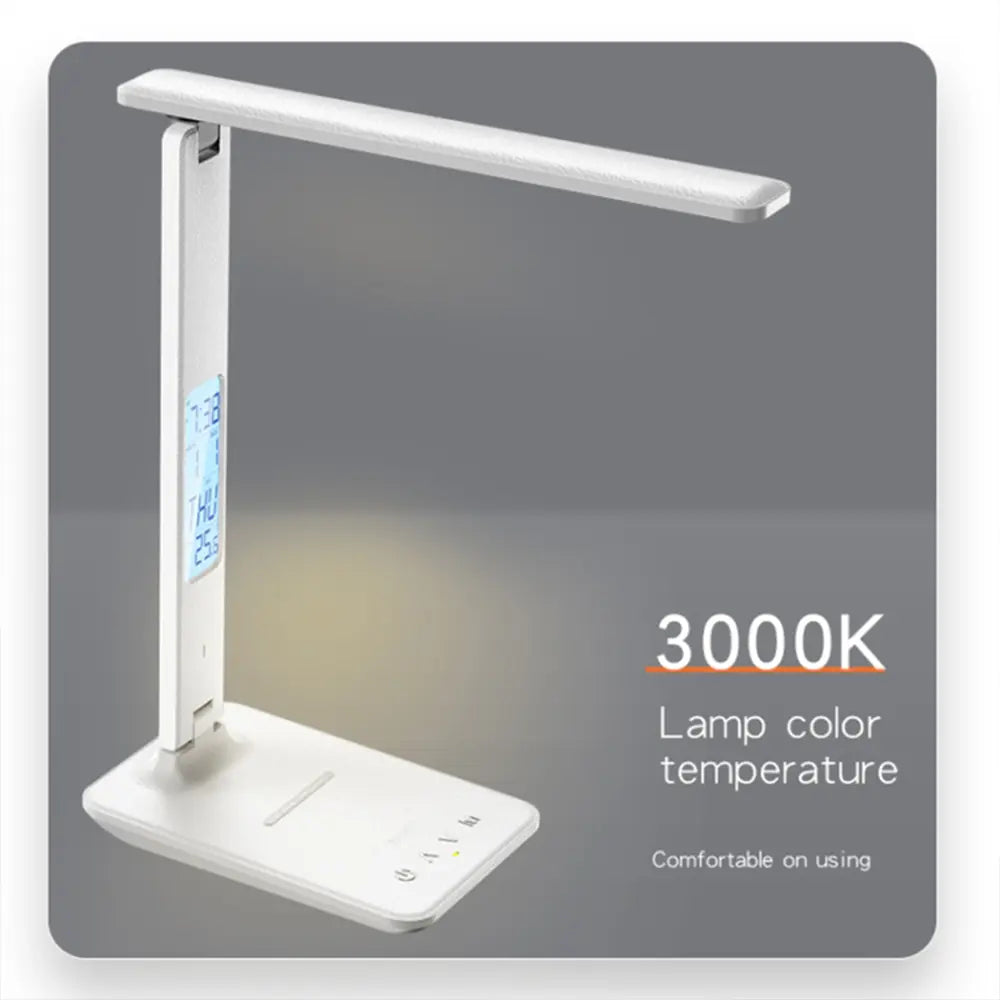 Yesido Foldable Desk Lamp With LCD Function, 10W Wireless Charging -DS20