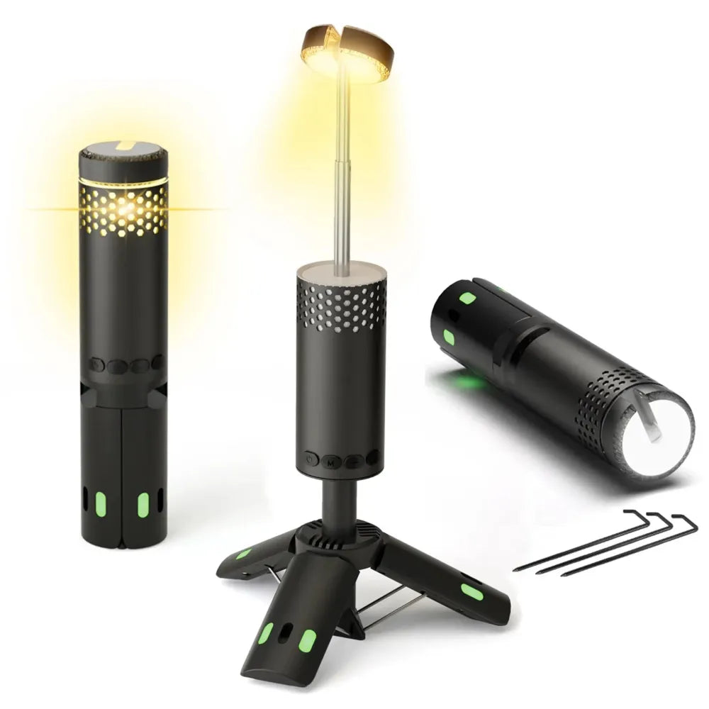 YL-302 Outdoor Camping Portable Adventure Lamp 10000mAh-Black