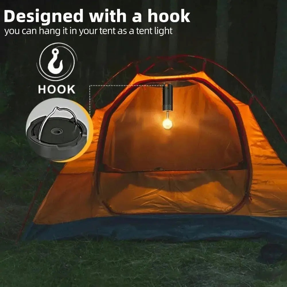 YL-302 Outdoor Camping Portable Adventure Lamp 10000mAh-Black