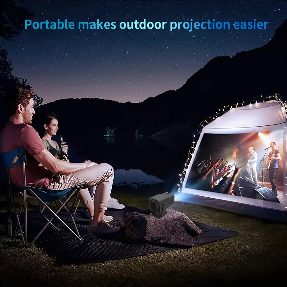 2 in 1 Smart Android 4K Projector with Classic Game Console-32GB